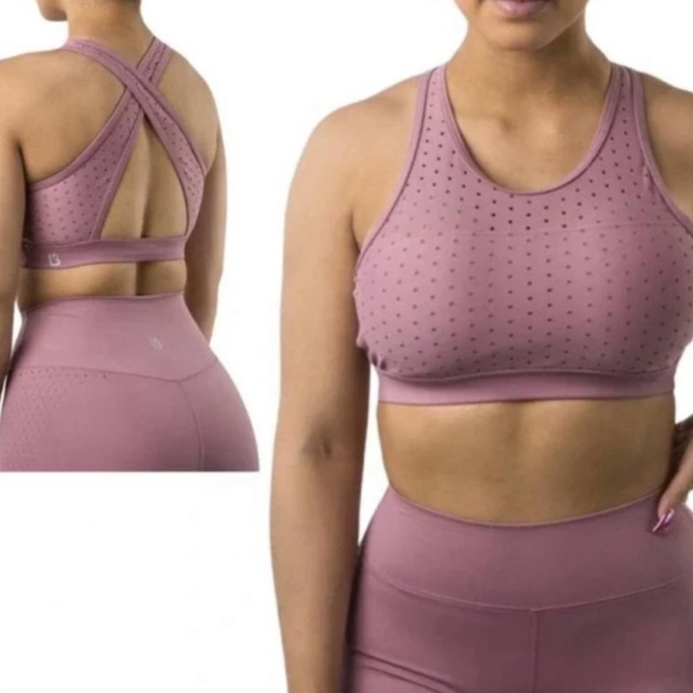 BuffBunny XL Allure Lasor Bra Mauve Purple​